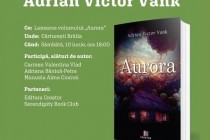 Adrian Victor Vank lansează romanul Aurora la librăria Cărturești din Brăila Mall