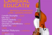 Concert cameral educativ la Brăila 