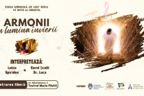 Concert extraordinar la Teatrul Maria Filotti: Corul Școlii Gimnaziale Dr. Luca și solista Luiza Spiridon încântă publicul
