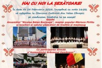De Dragobete hai cu noi la șezătoarea din Unirea