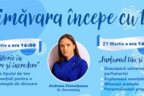 Brăila Mall marchează luna martie prin workshop-uri de skincare și parfumerie