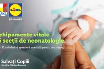 Lidl România și Salvați Copiii aduc dotări in spitale. Brăila pe listă
