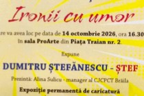 Expoziție permanentă de caricatură semnată de Dumitru Ștefănescu - Ștef, vernisată la Brăila