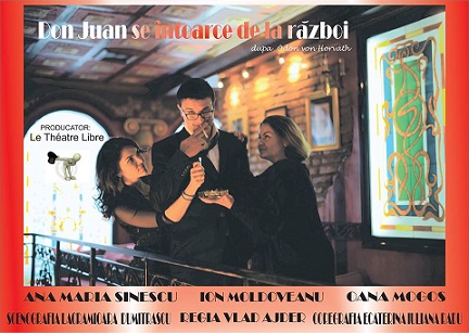afis spectacol Don Juan se intoarce de la razboi