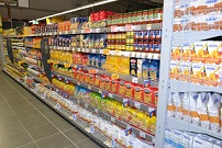 interior magazin Billa