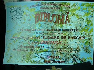 premiul II, grup vocal