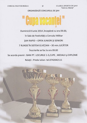 Cupa vacantei, juniori si seniori