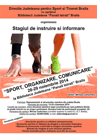 afis stagiu instruire