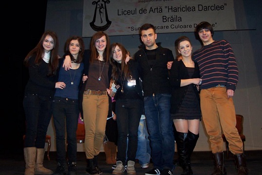 elevii Liceului de Arta Braila