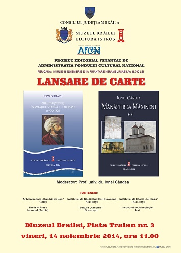 Doua carti editura Istros Braila