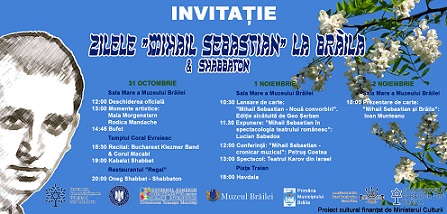 afis Zilele Mihail Sebastian