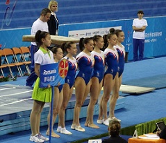 echipa de gimnastica a Romaniei