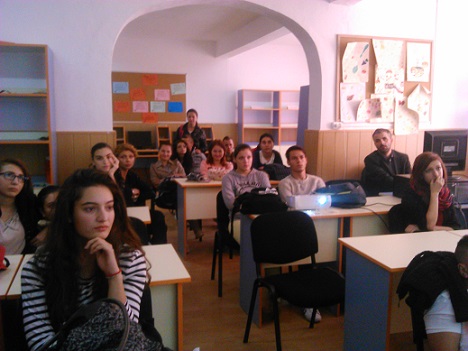 activitate la Liceul Faurei