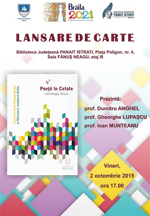 Poetii in cetare - antologie la Braila