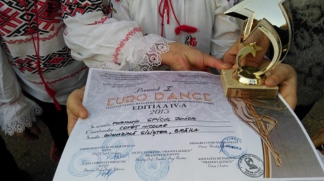 Euro dance, diploma Spicul