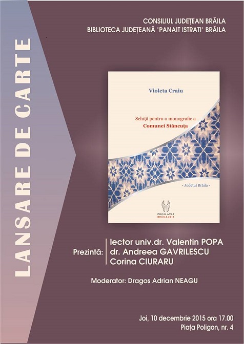 lansare volum Violeta Craiu