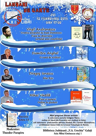 Braileni la salonul literar Axis Libri din Galati