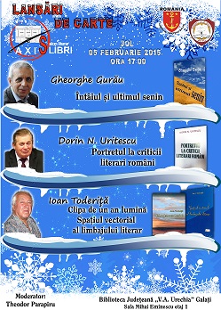 Ioan Toderiță la Axis Libris din Galaţi