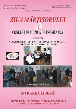 afis concert martisor