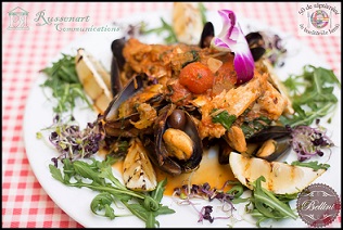 platou fructe de mare cu biban