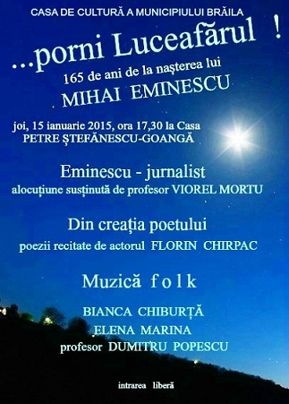 afis porni Luceafarul