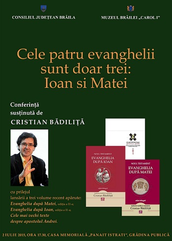 afis conferinta Badilita