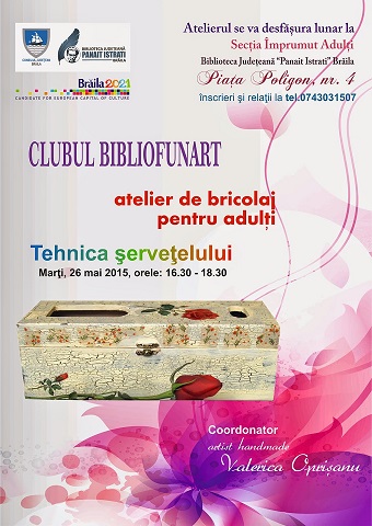 afis bricolaj pentru adulti