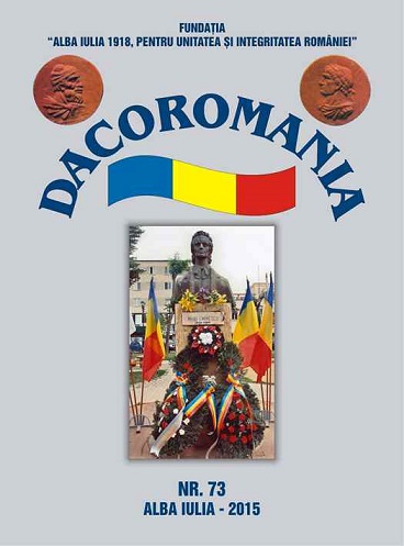 dacoromania nr. 73, coperta fata