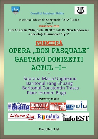 don Pasquale la Lyra Braila 