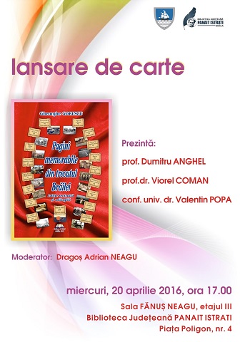 afis lansare carte