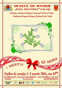 1 martie la Muzeul Galati