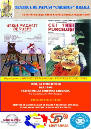 Teatrul Carabus in Spania 