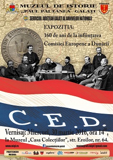 Comisia Dunarii - afis