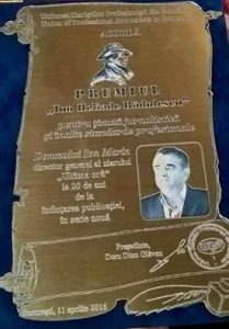 Premiu pentru Ion Marin de la UZPR