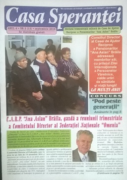 revista Casa Sperantei nr 13, Braila 