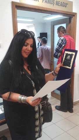 Angela Baciu si premiul Balcanica 2016