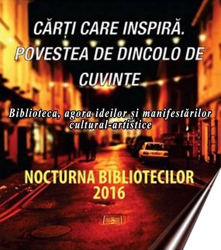 Nocturna bibliotecilor la Braila