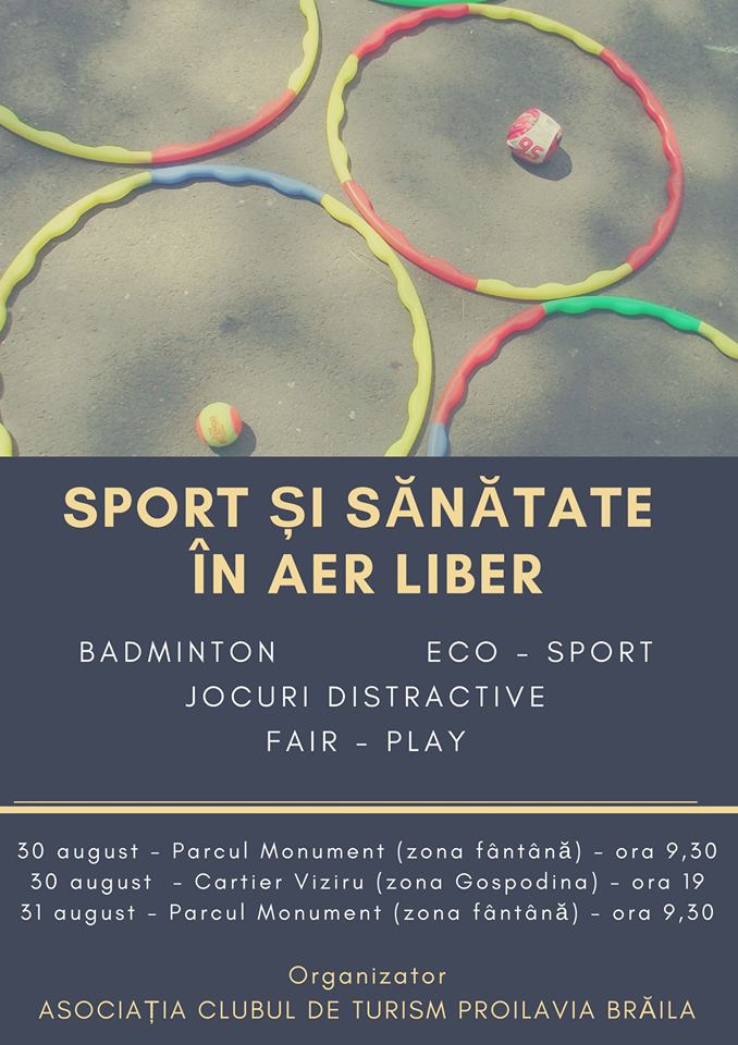 sport in parcul monument - proilavia