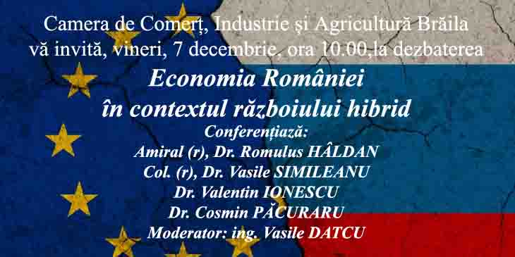 dezbatere razboi hibrid CCIA Braila