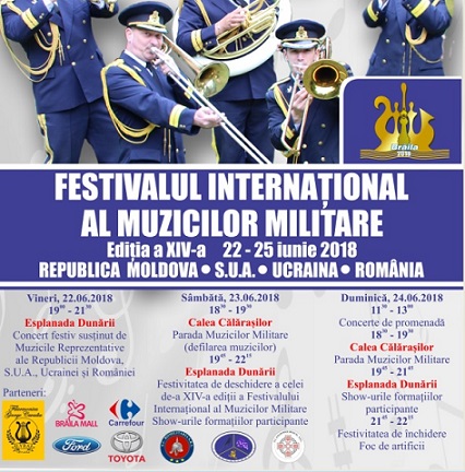 festivalul muzicii militare 2018