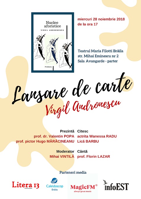 nuclee aforistice lansare virgil andronescu