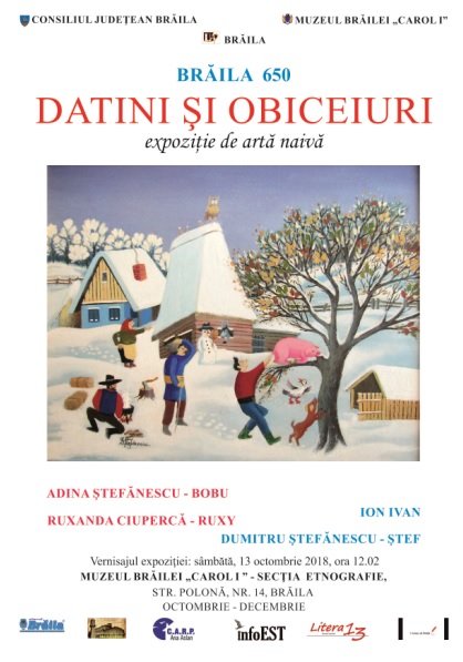 datini si obiceiuri expozitie braila