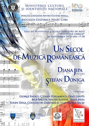 recital centenar braila