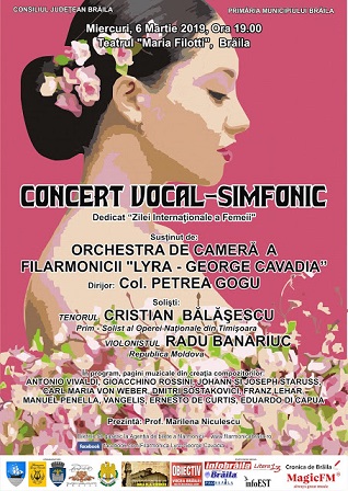 concert ziua femeii filarmonica lyra braila