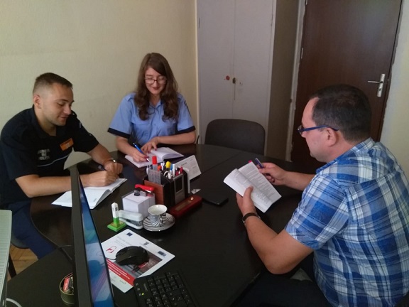studenti AI Cuza la Braila iulie 2019