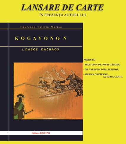 KOGAYONON. DABOE DACHAOS, autor Găureanu Valeriu Marian
