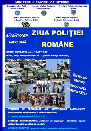ziua politiei romana la braila 2019