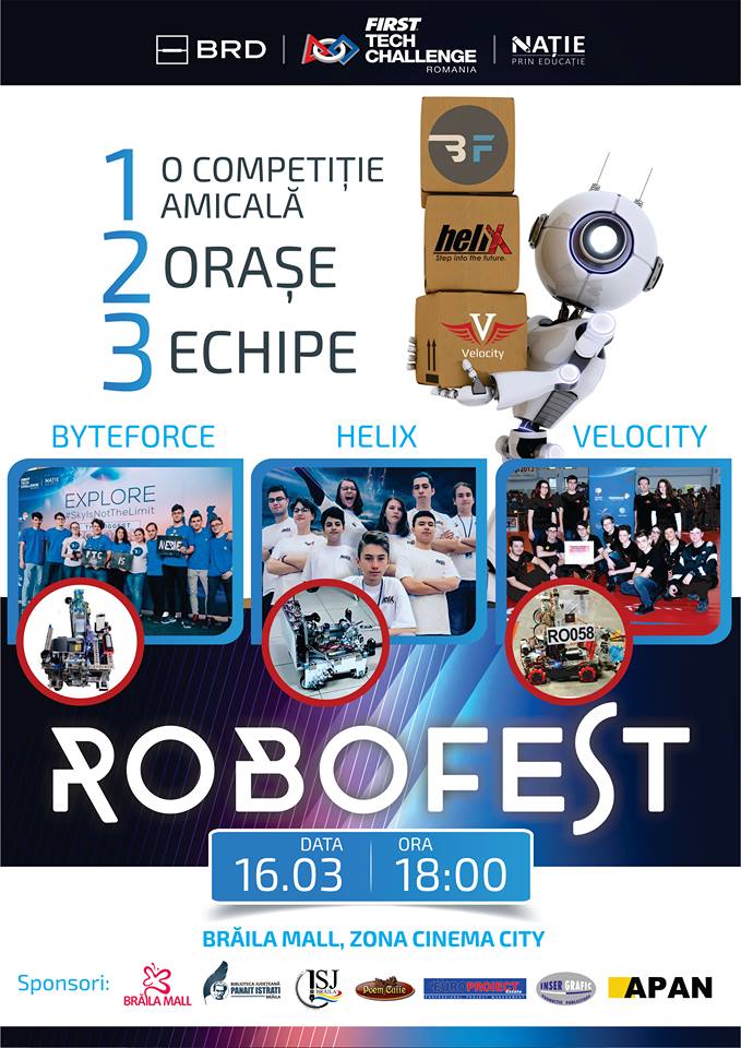 robofest braila martie 2019