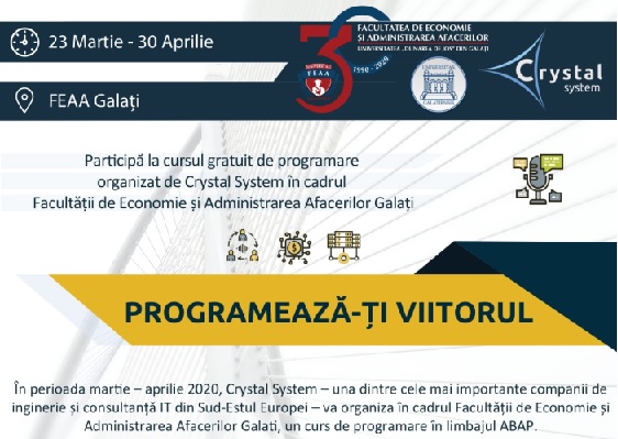 Crystal System curs FEEA Galati 2020
