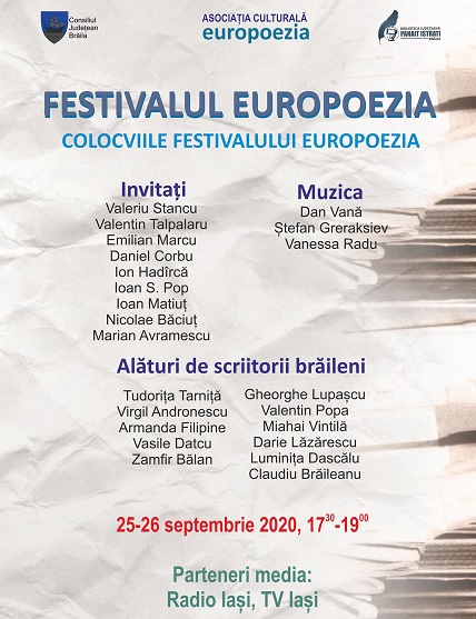 Europoezia 2020 Braila
